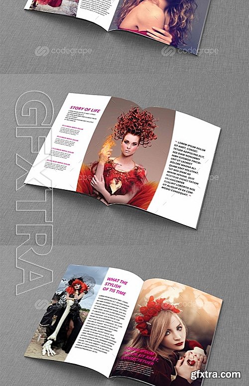 Clean Magazine Template Vol 02 10686