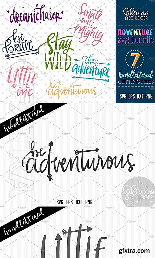 CM - Adventure Bundle-Handlettered Design 1121752