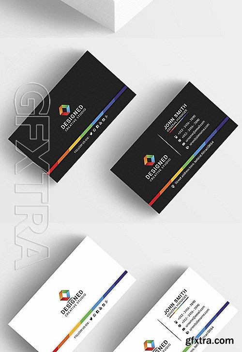 CM - Colorful Business Card 1122900