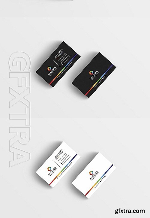 CM - Colorful Business Card 1122900