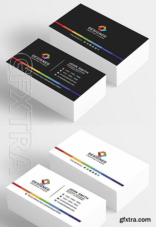 CM - Colorful Business Card 1122900