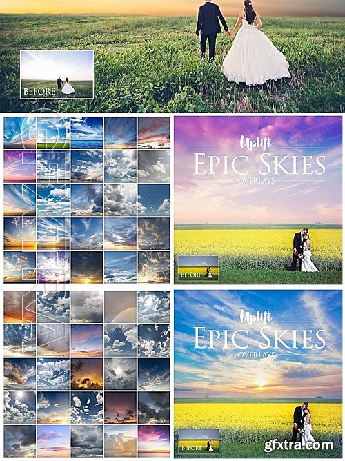 CM - EPIC Skies Cloud Overlays Action 1120305