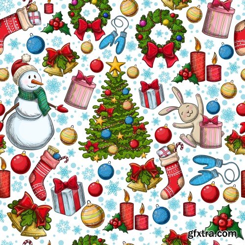 Christmas vector  illustration for decoration, Christmas icons