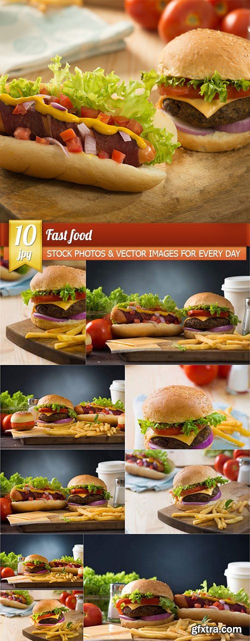 Fast food, 10 x UHQ JPEG