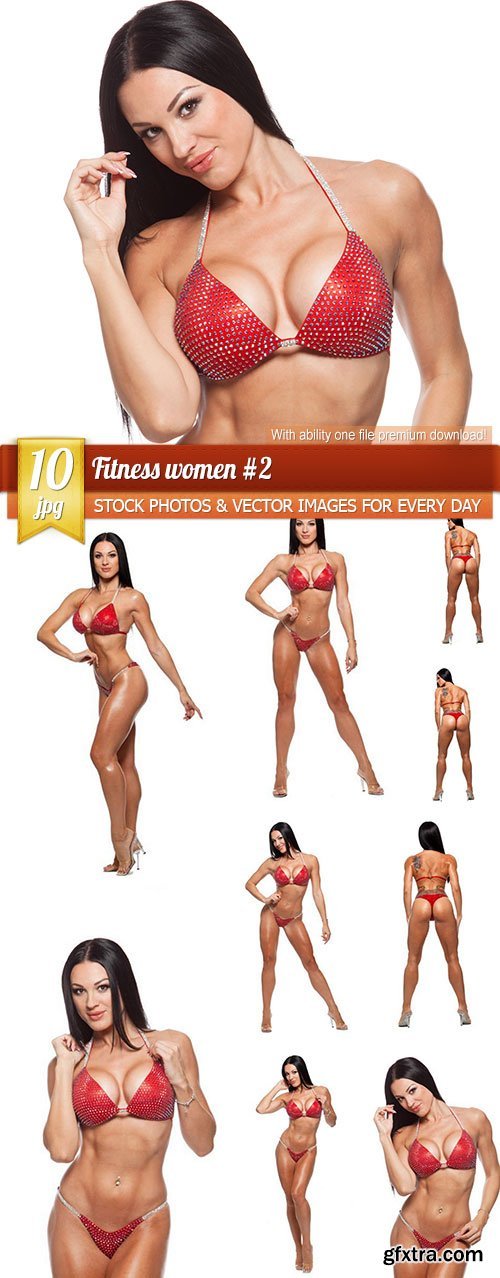 Fitness women #2, 10 x UHQ JPEG