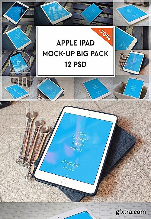 CM - Apple iPad Mock-up Big Pack#1 1122159