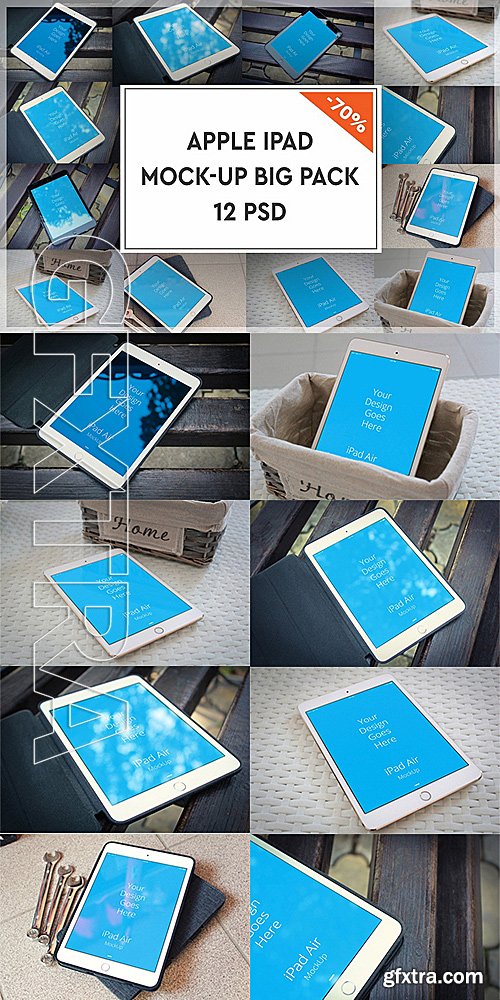 CM - Apple iPad Mock-up Big Pack#1 1122159