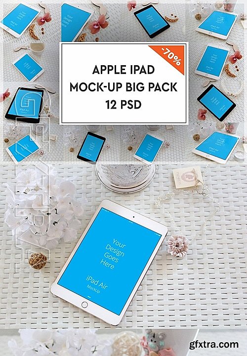 CM - Apple iPad Mock-up Big Pack#2 1122160