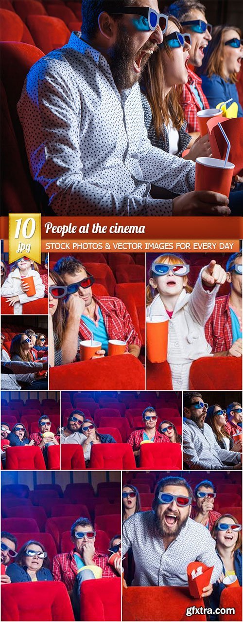 People at the cinema, 10 x UHQ JPEG