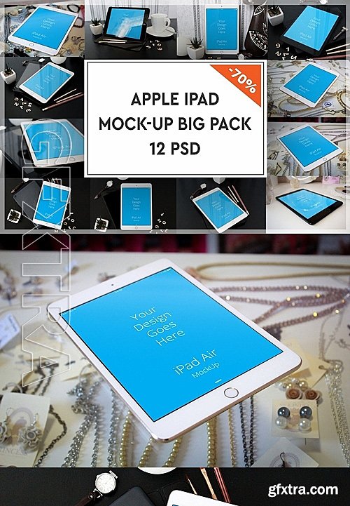 CM - Apple iPad Mock-up Big Pack#4 1122162