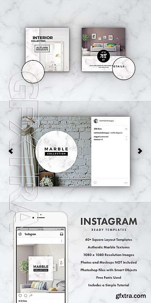 CM - Instagram Marble Pack 1111592