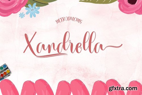 CreativeMarket Xandrella Script Font 1122761