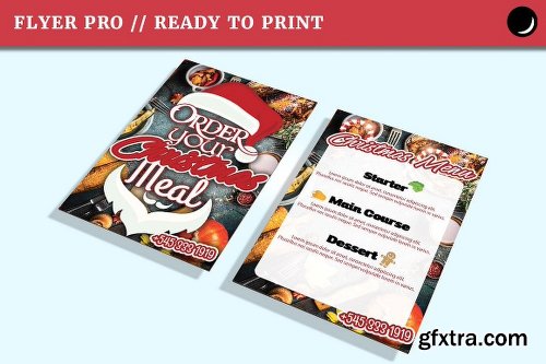 CreativeMarket Christmas Flyer Template A4 & A5 1121255