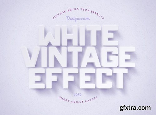 14 Vintage Retro Text Effects