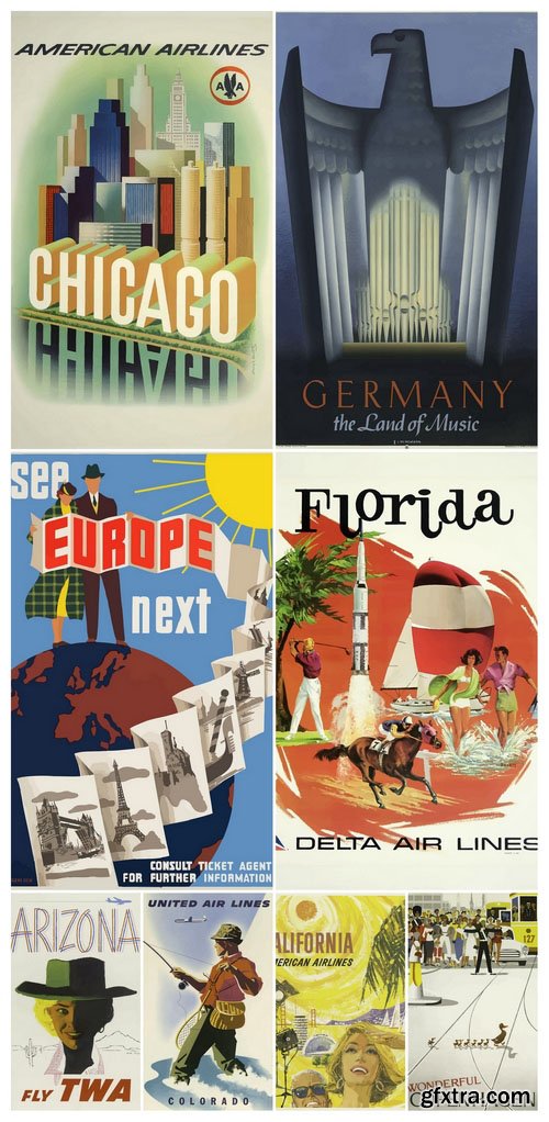 Advertising posters - Travel