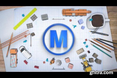 Logo Construct After Effects Templates