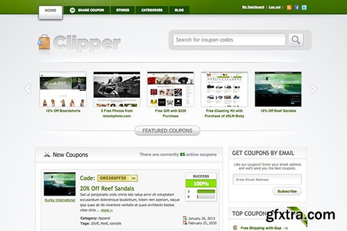 AppThemes - Clipper v1.6.4 - WordPress Coupon Theme