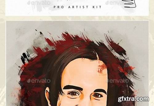 Graphicriver Pro Artist Creation Kit Template - Creative Mask FX 13100902