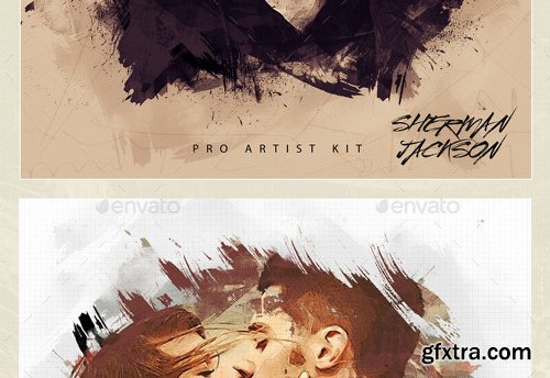 Graphicriver Pro Artist Creation Kit Template - Creative Mask FX 13100902