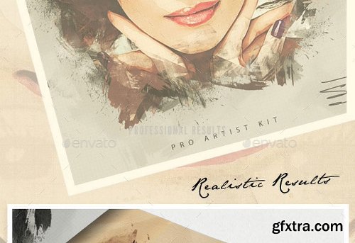 Graphicriver Pro Artist Creation Kit Template - Creative Mask FX 13100902