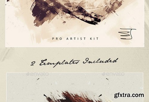 Graphicriver Pro Artist Creation Kit Template - Creative Mask FX 13100902