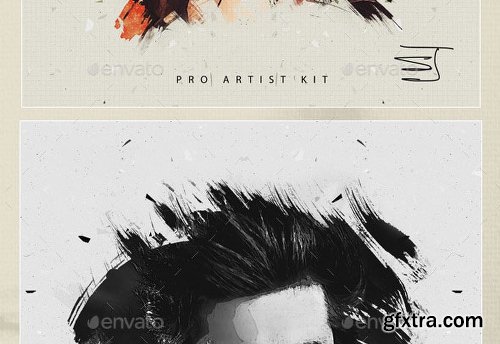 Graphicriver Pro Artist Creation Kit Template - Creative Mask FX 13100902