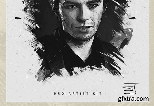 Graphicriver Pro Artist Creation Kit Template - Creative Mask FX 13100902