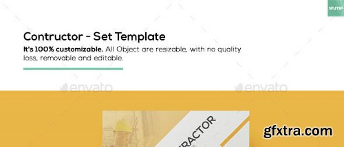 Graphicriver Contractor - Set Templates 15314033