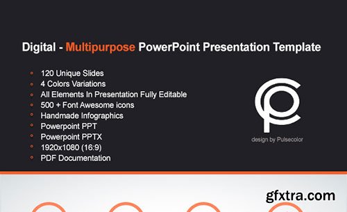 Graphicriver Digital - Multipurpose PowerPoint Presentation 11368460