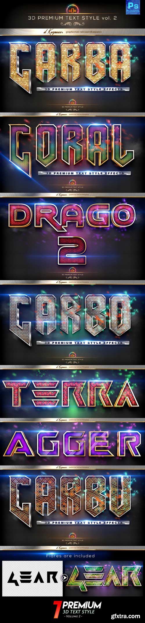 GraphicRiver - 3D Premium Text Style Vol.2 11373008