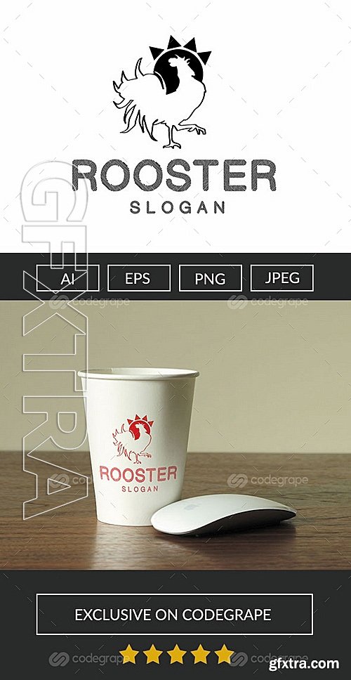 Rooster Logo 9887