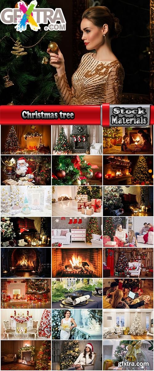 Christmas Christmas tree a collection interior Christmas light garland 25 HQ Jpeg