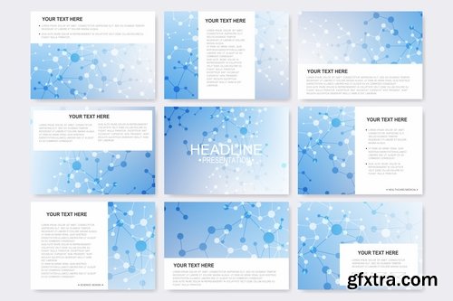 Collection book cover journal notebook flyer card business card banner vector image 38-25 EPS