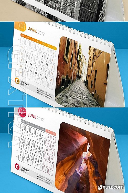 CM - Desk Calendar 2017 (DC18) 1110989