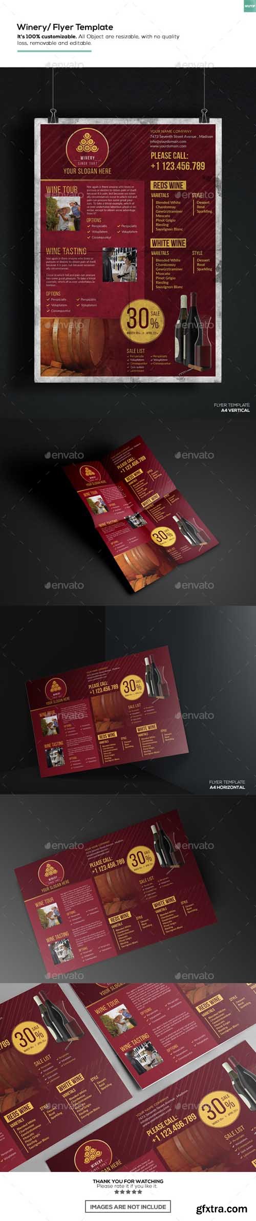 GR - Winery - Flyer Template 15910762