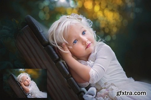 Celestial Bokeh – Photoshop Action and Brush Collection