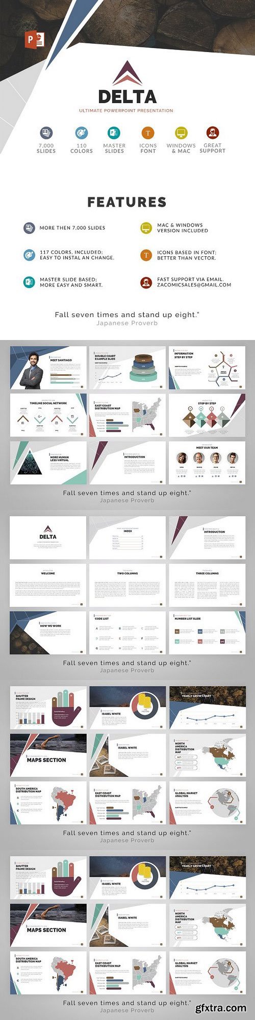 CM 781514 - Delta | Powerpoint Template