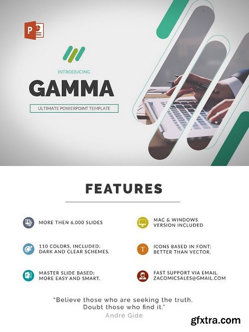 CM 755561 - Gamma | Powerpoint Template