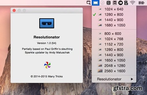 Resolutionator 1.1.1 (Mac OS X)
