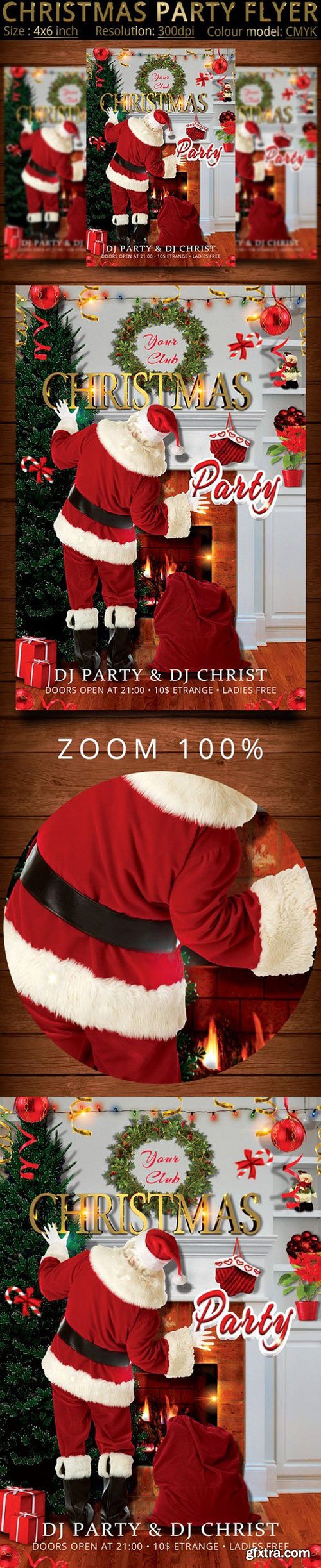 CM - Christmas New Year Party Flyer 1070735