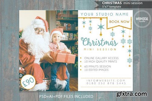 CM - Christmas Mini Session Template 997193