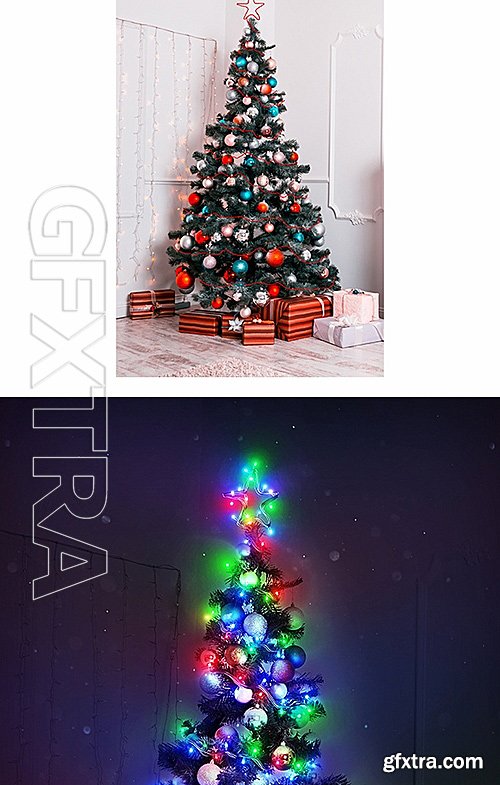 GraphicRiver - Christmas Lights Photoshop Action 19196889