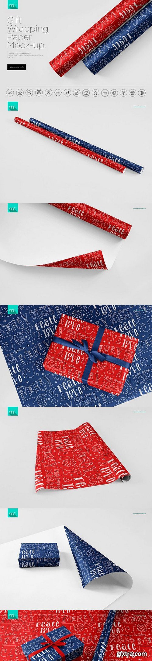 CM - Gift Wrapping Paper Mock-up 1100717