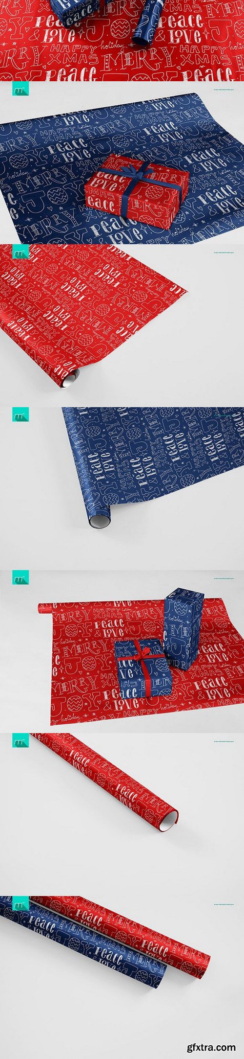 CM - Gift Wrapping Paper Mock-up 1100717