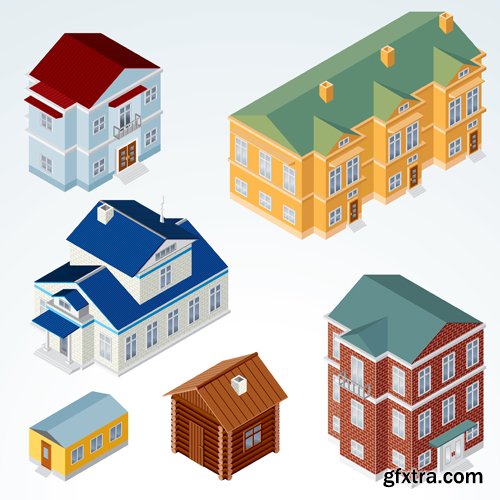 City Buildings - Stock Vectors