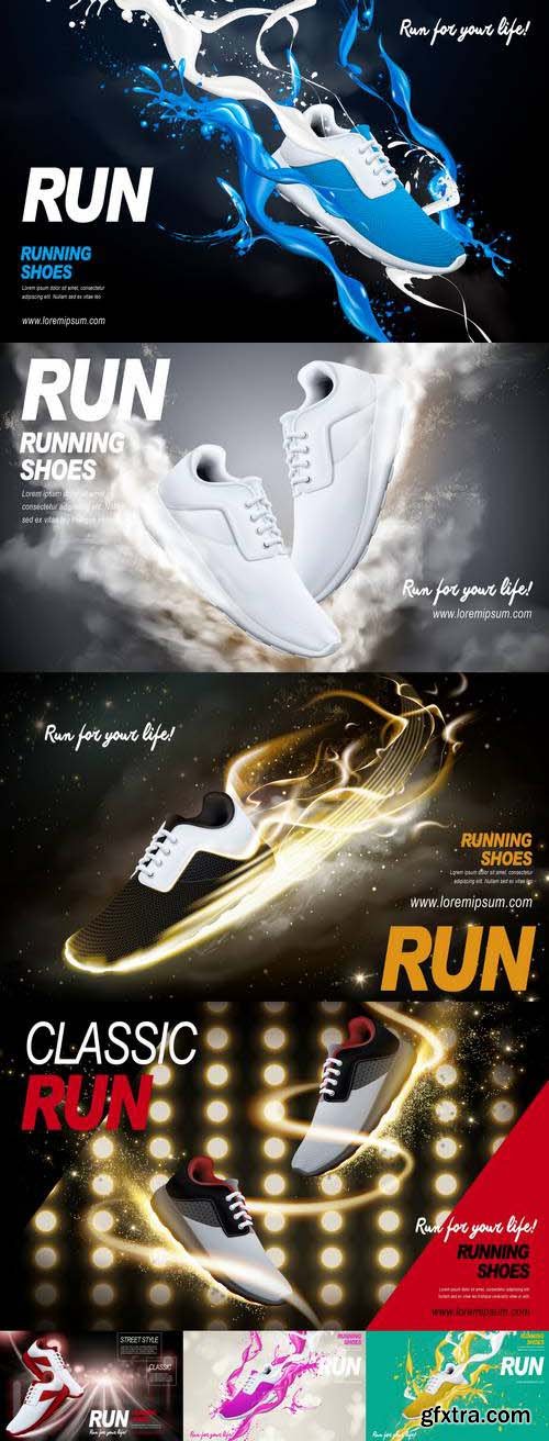 Running Shoes Ad