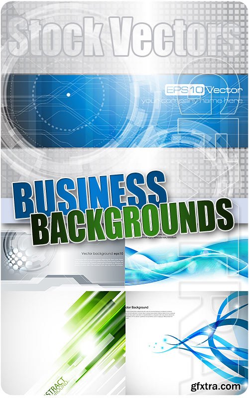 Business Backgrounds 2 - Stock Vectors