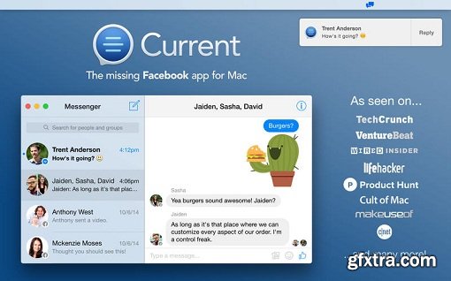 Current for Facebook 1.2 (Mac OS X)