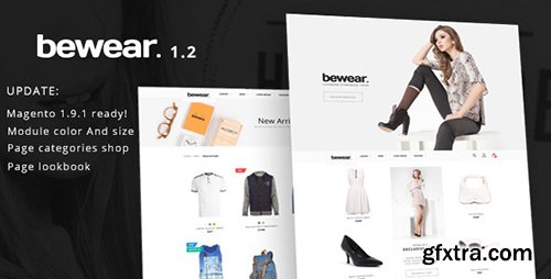 ThemeForest - Bewear v1.2 - Lookbook Style eCommerce Magento Theme - 11466546