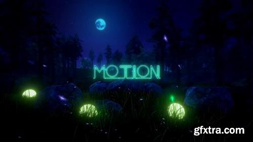 Epic Natural Logo In The Night After Effects Templates